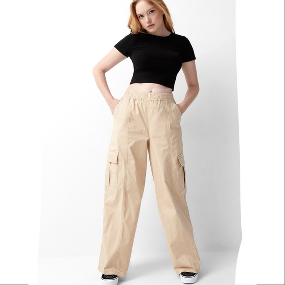Twik Wide Leg Cargo Pants - Picture 1 of 10